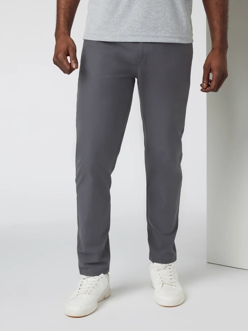 VUORI SLIM PANTS Gray Performance Pants - Lightweight Comfort SIZE 34